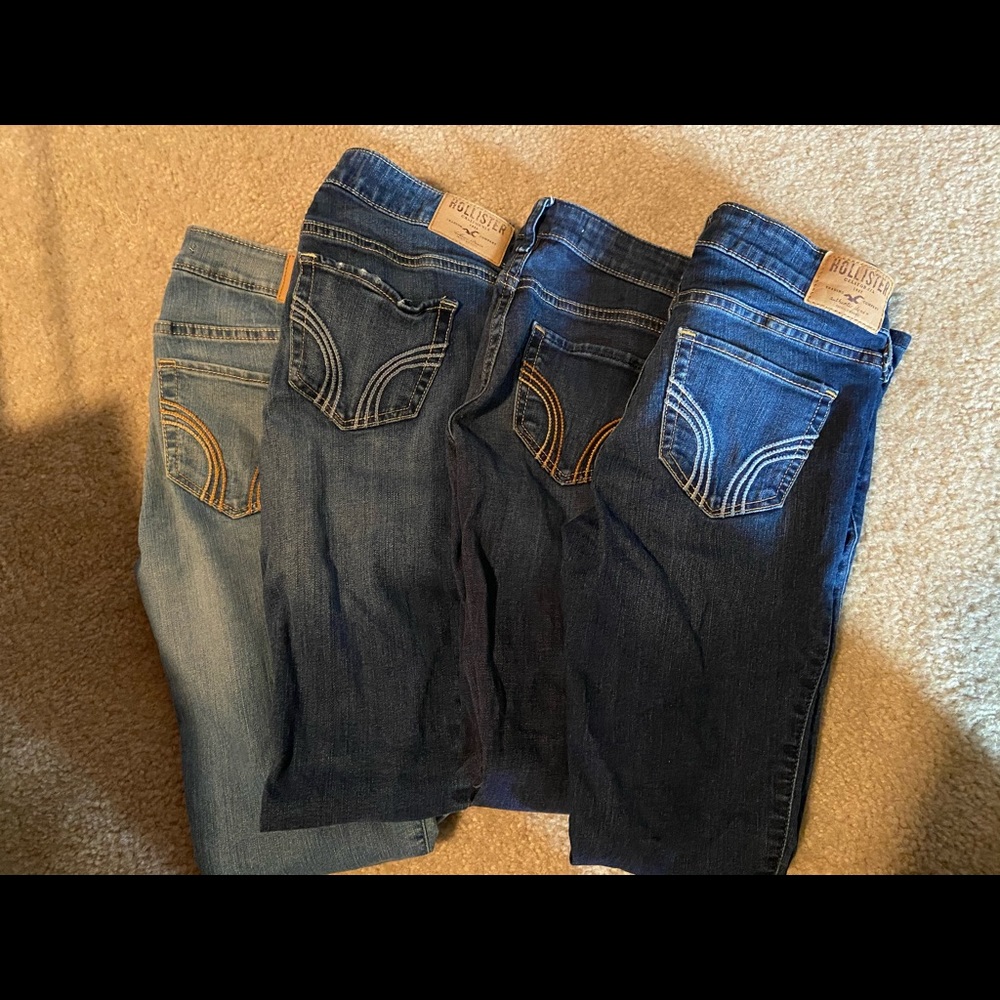 4 Pair Bundle Size 1 Short Hollister Jeans
